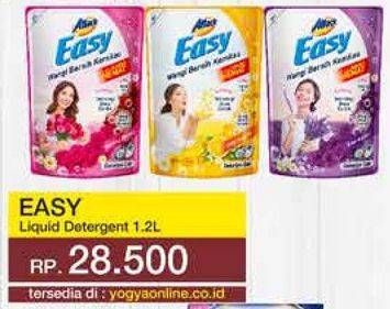 Promo Harga Attack Easy Detergent Liquid 1200 ml - Yogya