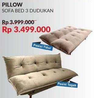 Promo Harga COURTS Pillow Sofa Bed  - Courts