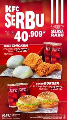 Promo Harga KFC Serbu  - KFC