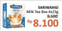 Promo Harga Sariwangi Milk Tea per 4 sachet 23 gr - Alfamidi