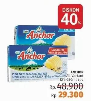 Promo Harga ANCHOR Butter All Variants  - LotteMart