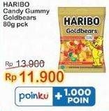 Promo Harga HARIBO Candy Gummy Gold Bears 80 gr - Indomaret