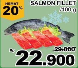 Promo Harga Salmon Fillet  - Giant