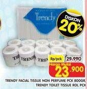 Promo Harga Trendy Facial Tissue/Toilet  - Superindo