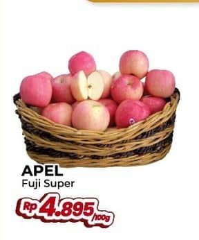 Promo Harga Apel Fuji Super per 100 gr - Yogya