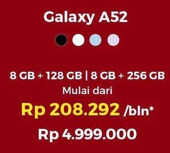 Promo Harga SAMSUNG Galaxy A52  - Erafone