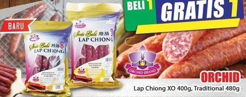Promo Harga ORCHID Lap Chiong Sosis Babi 400gr/480gr  - Hari Hari