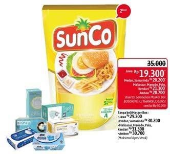 Promo Harga SUNCO Minyak Goreng 2000 ml - Alfamidi