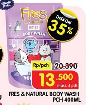 Fres & Natural Hijab Refresh Body Wash