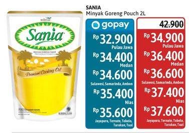 Promo Harga Sania Minyak Goreng 2000 ml - Alfamidi