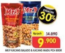 Promo Harga Mr.p Peanuts Balado, Madu 40 gr - Superindo