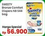 Promo Harga Sweety Bronze Comfort Dry X-Pert NB-S44 44 pcs - Indomaret