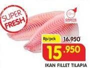 Promo Harga Ikan Fillet Tilapia  - Superindo