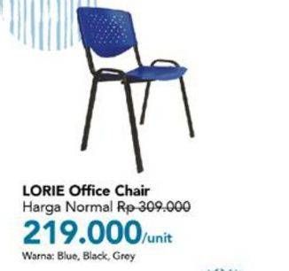 Promo Harga Office Chair Lorie  - Carrefour