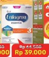 Promo Harga Enfagrow Essential 3 Susu Formula Vanila 400 gr - Alfamart
