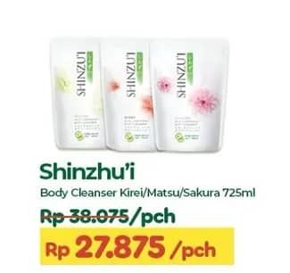 Promo Harga Shinzui Body Cleanser Kirei, Matsu, Sakura 725 ml - TIP TOP