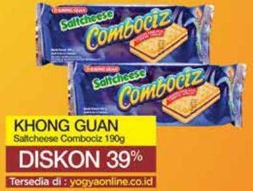 Promo Harga KHONG GUAN Saltcheese Combociz 190 gr - Yogya