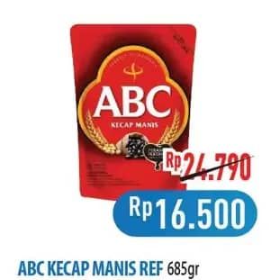 Promo Harga ABC Kecap Manis 685 ml - Hypermart