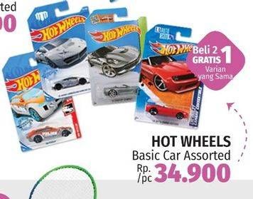 Promo Harga Hot Wheels Basic Car  - LotteMart
