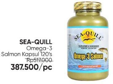 Promo Harga Sea Quill Omega 3 Salmon 120 pcs - Guardian
