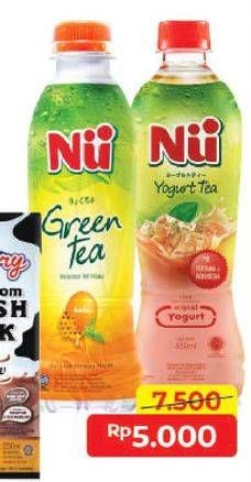 Promo Harga Nu Yogurt Tea/Green Tea  - Alfamart