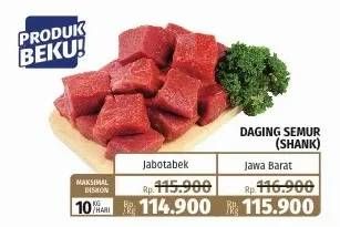 Promo Harga Daging Semur Shank  - Lotte Grosir