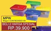 Promo Harga MPW Wagon Container 503 16 Lt per 2 box - Yogya