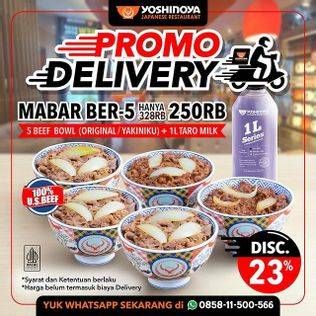 Promo Harga Yoshinoya Beef Bowl Regular  - Yoshinoya