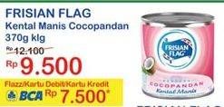 Promo Harga FRISIAN FLAG Susu Kental Manis Cocopandan 370 gr - Indomaret