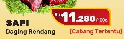 Promo Harga Daging Rendang Sapi Sapi per 100 gr - Yogya