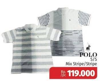 Promo Harga POLO S/S Mix Stripe  - Lotte Grosir