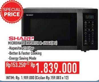 Promo Harga SHARP R-650GX (BS)  - Hypermart