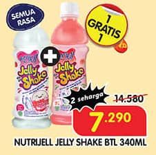Promo Harga Nutrijell Jelly Shake All Variants 340 ml - Superindo