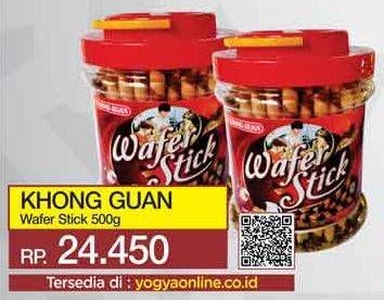Promo Harga KHONG GUAN Wafer Stick 500 gr - Yogya