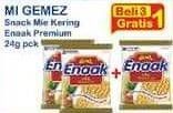 Promo Harga MIE GEMEZ ENAAK Snack Mi Premium 22 gr - Indomaret