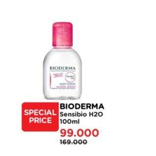 Promo Harga Bioderma Sensibio H2O 100 ml - Watsons