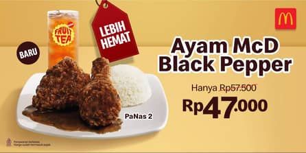 Promo Harga Ayam McD Black Pepper  - McD