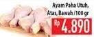 Promo Harga Ayam Paha Utuh per 100 gr - Hypermart