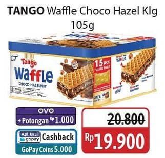 Promo Harga Tango Waffle Choco Hazelnut 105 gr - Alfamidi