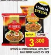 Promo Harga Best Wok Mi Goreng Original, Hot Spicy, Black Pepper Season 85 gr - Superindo