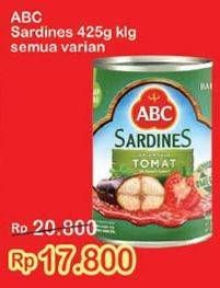 Promo Harga ABC Sardines All Variants 425 gr - Indomaret