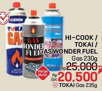 Promo Harga Hi-Cook, Tokai, Gas Wonder Fuel  - LotteMart