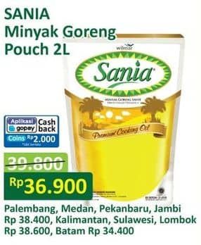 Promo Harga Sania Minyak Goreng 2000 ml - Alfamart