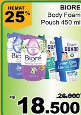 Promo Harga BIORE Body Foam Beauty 450 ml - Giant