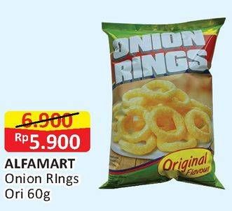 Promo Harga ALFAMART Onion Rings 60 gr - Alfamart