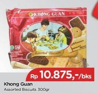 Promo Harga KHONG GUAN Assorted Biscuits 300 gr - TIP TOP