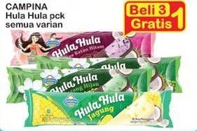 Promo Harga CAMPINA Hula Hula All Variants per 3 bungkus 50 ml - Indomaret