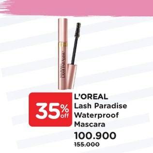 Promo Harga LOREAL Voluminous Lash Paradise  - Watsons