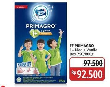 Promo Harga Frisian Flag Primagro 1+ Madu, Vanilla 800 gr - Alfamidi