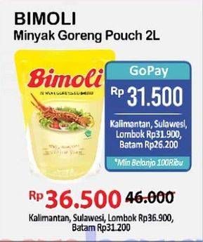 Promo Harga Bimoli Minyak Goreng 2000 ml - Alfamart